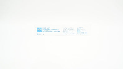 Medline SYR101272 Luer Slip Disposable Syrige W/ Ndle 27G x 0.5inch